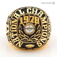 1978 Alabama Crimson Tide National Championship Ring(Silver)